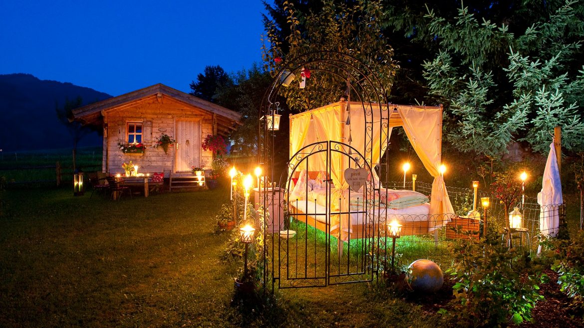 Garten-Himmelbett