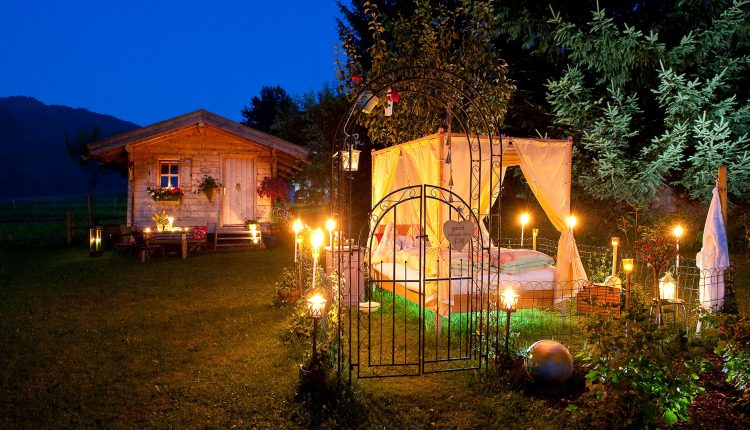 Garten-Himmelbett
