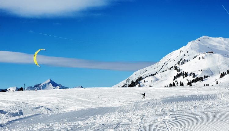 Snowkiten in Obertauern
